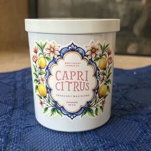 Leoben Company Capri Citrus Scented Candle